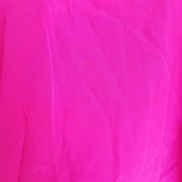 Mason V-Neck Silk Cuff Sleeves High Low Blouse Top - Picture 7 of 11